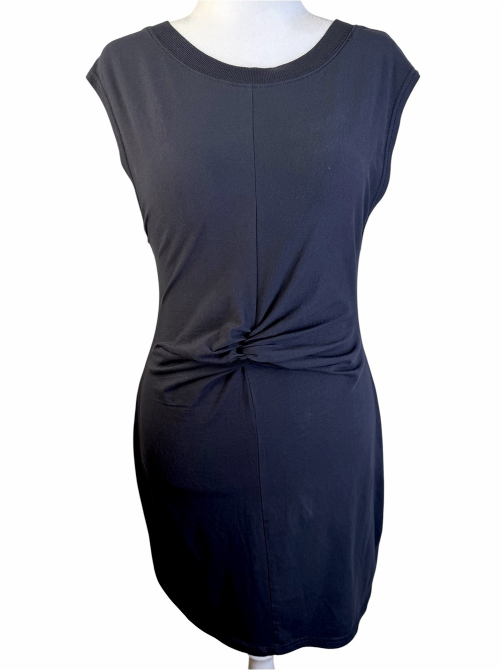 Daily Practice by Anthropologie Sleeveless Knot-Front Mini Dress Size L
